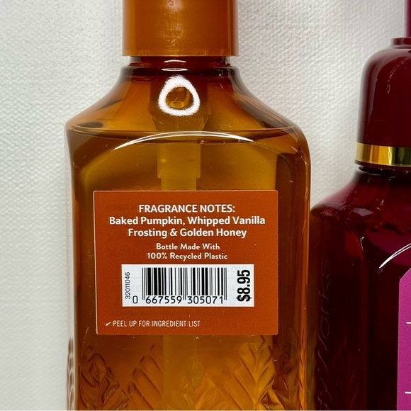 Bath & Body Works Fall Hand Soap Pumpkin Cupcake & Together Weather NWT - Picture 4 of 5
